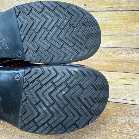 Dansko Clogs Womens 40 EU (9.5-10) Multicolor Leather Professional Nursing Y2K - Picture 15 of 16